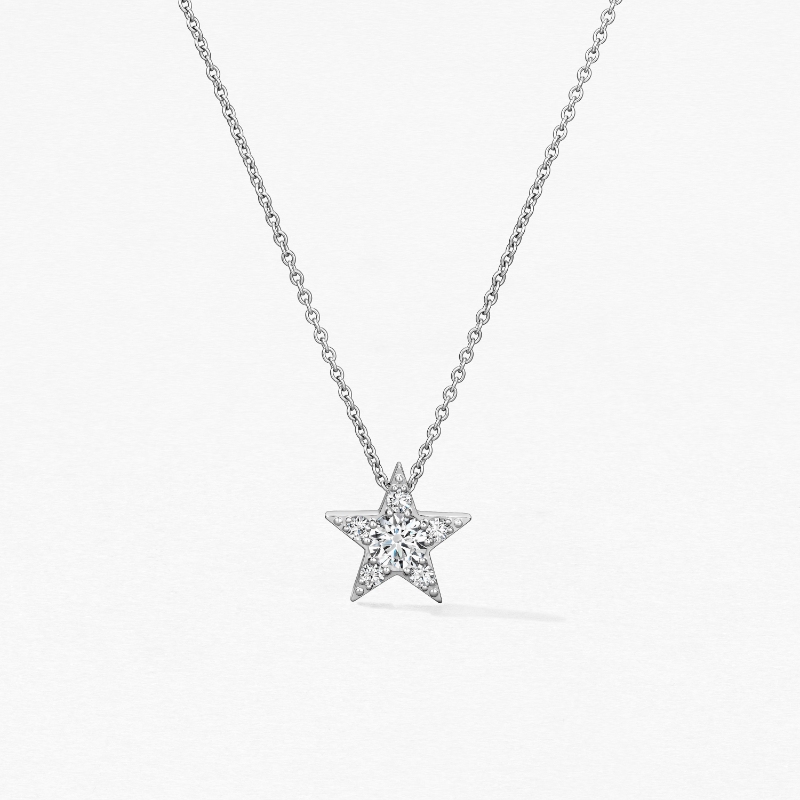 Illa Cluster Diamond Star Pendant