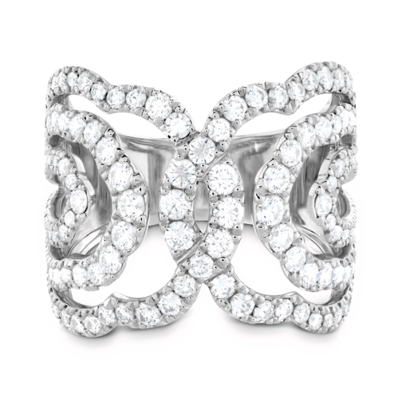 Lorelei Diamond Interlocking Ring