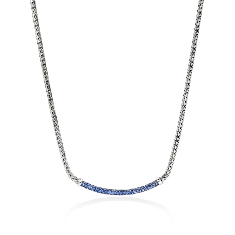 Essentials Pavé Mini Chain Necklace