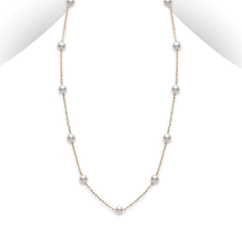 Mikimoto Station Collection 11 Pearls Necklace