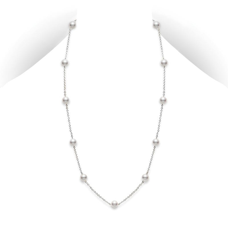 Mikimoto Station Collection 11 Pearls Necklace