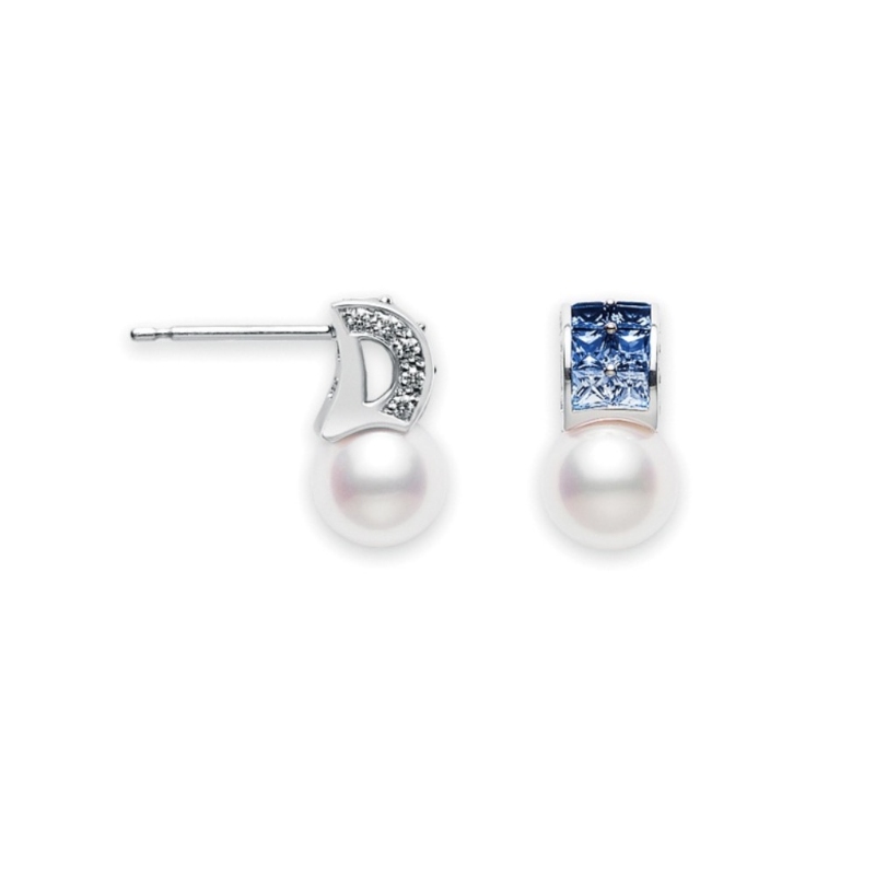 Mikimoto Ocean Earrings