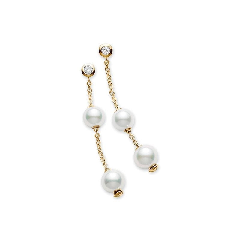 Mikimoto Pearls In Motion Earrings