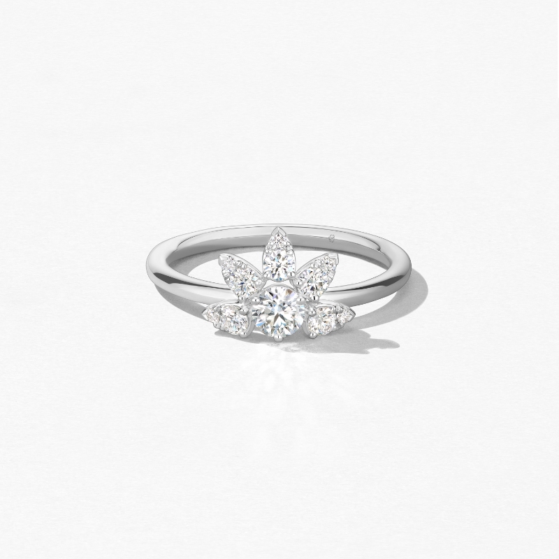 Aerial Petite Sunburst Ring