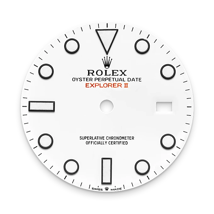 White dial