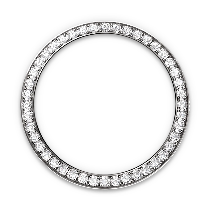 Diamond-set bezel